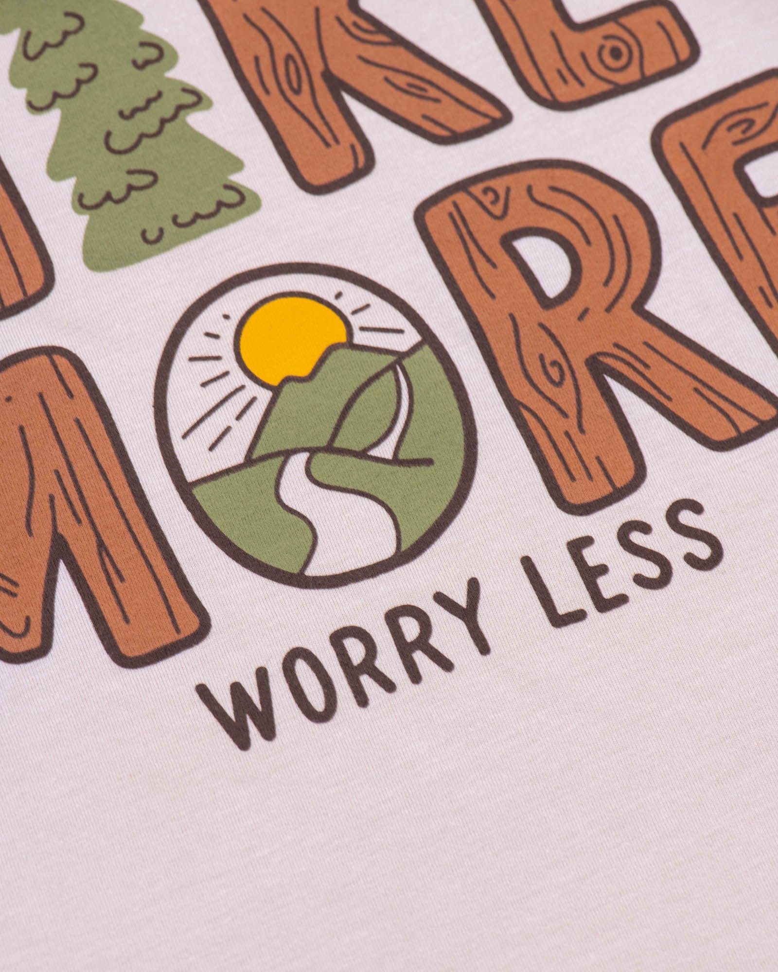 Keep Nature Wild Tee Hike More Unisex Tee | Heather Tan