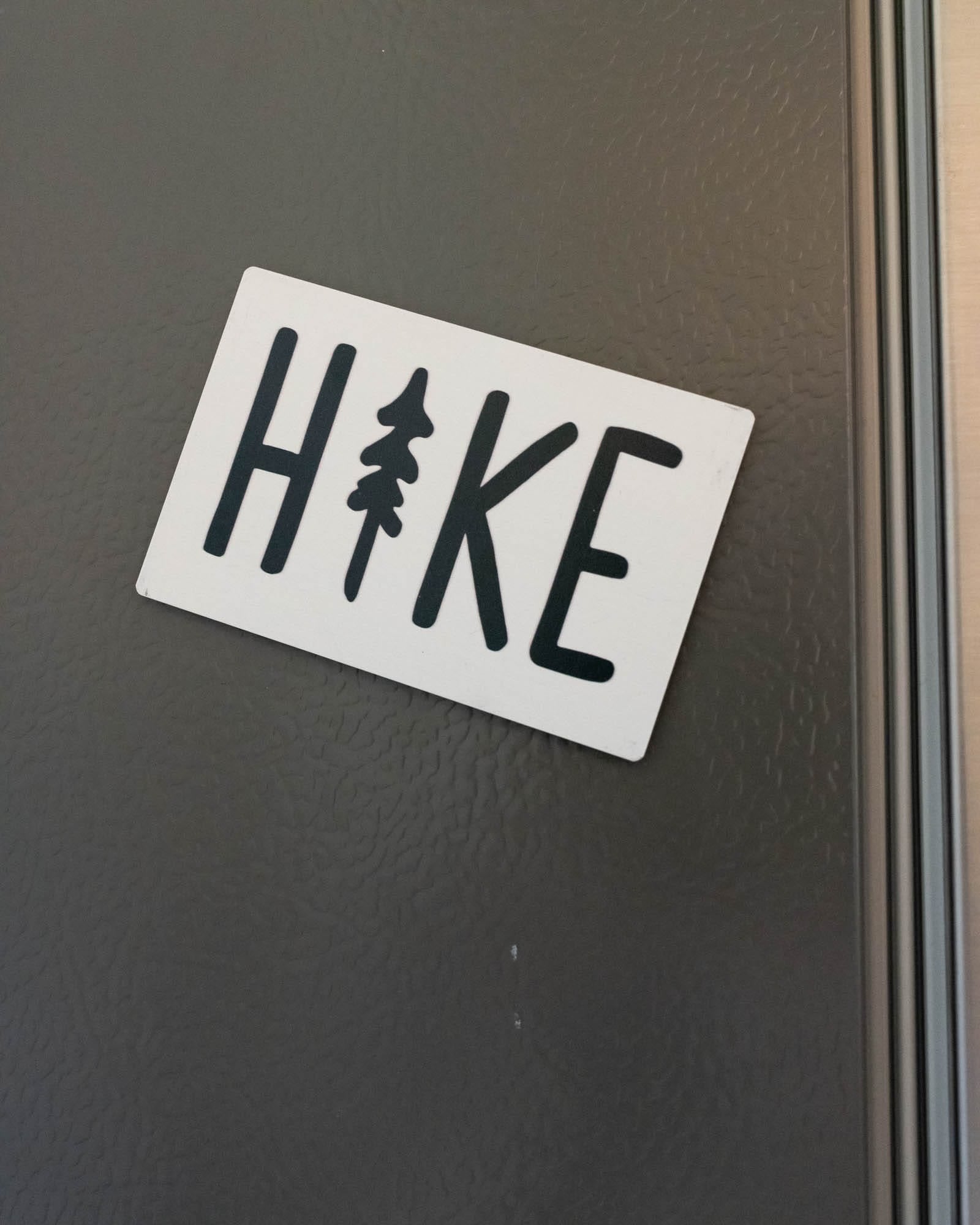 Keep Nature Wild Magnet Hike Pine | Metal Magnet