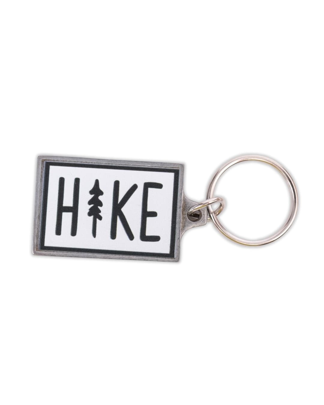 Keep Nature Wild Key Ring Hike Pine | Pewter Key Ring