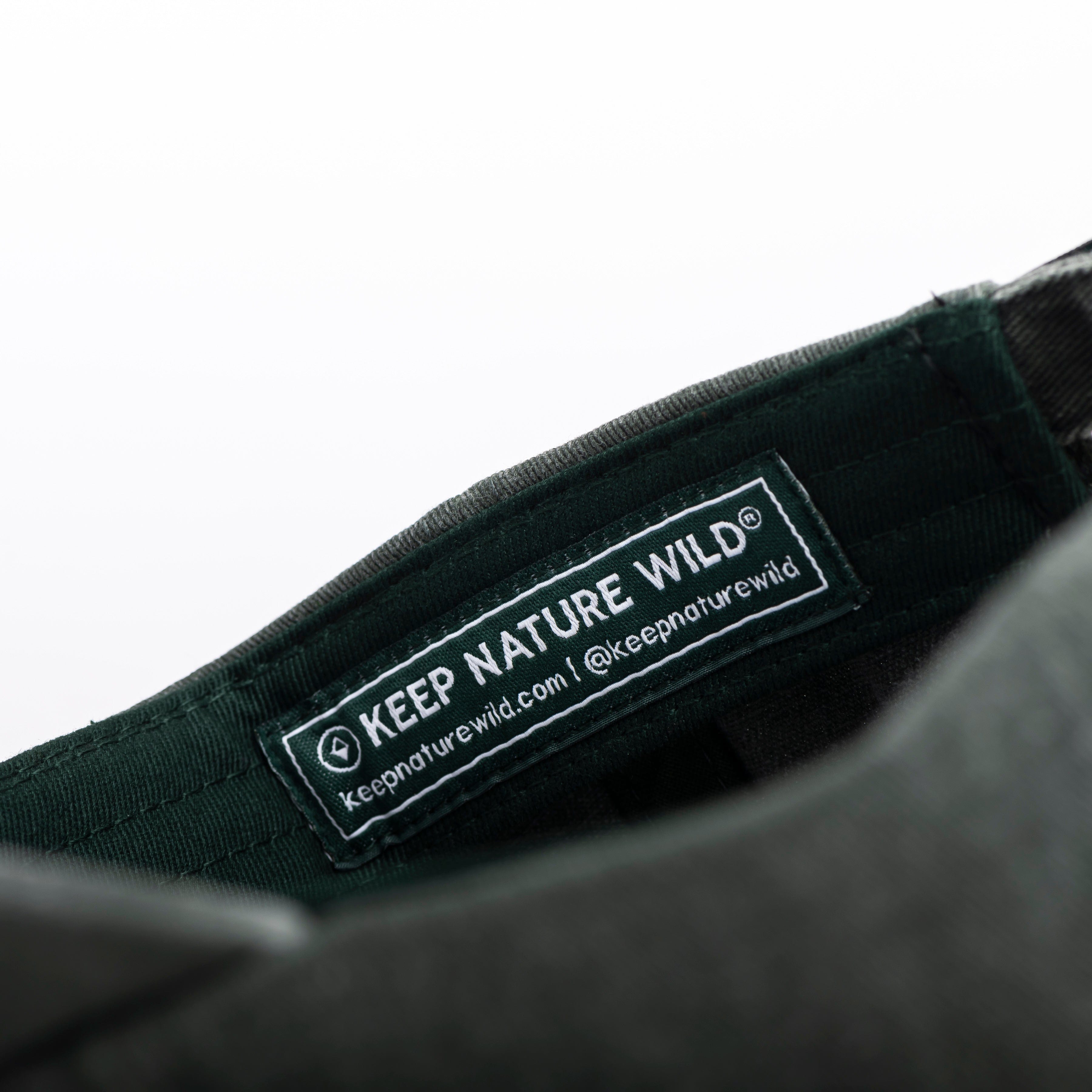 Keep Nature Wild Hat I'd Hike That Dad Hat | Faded Forest