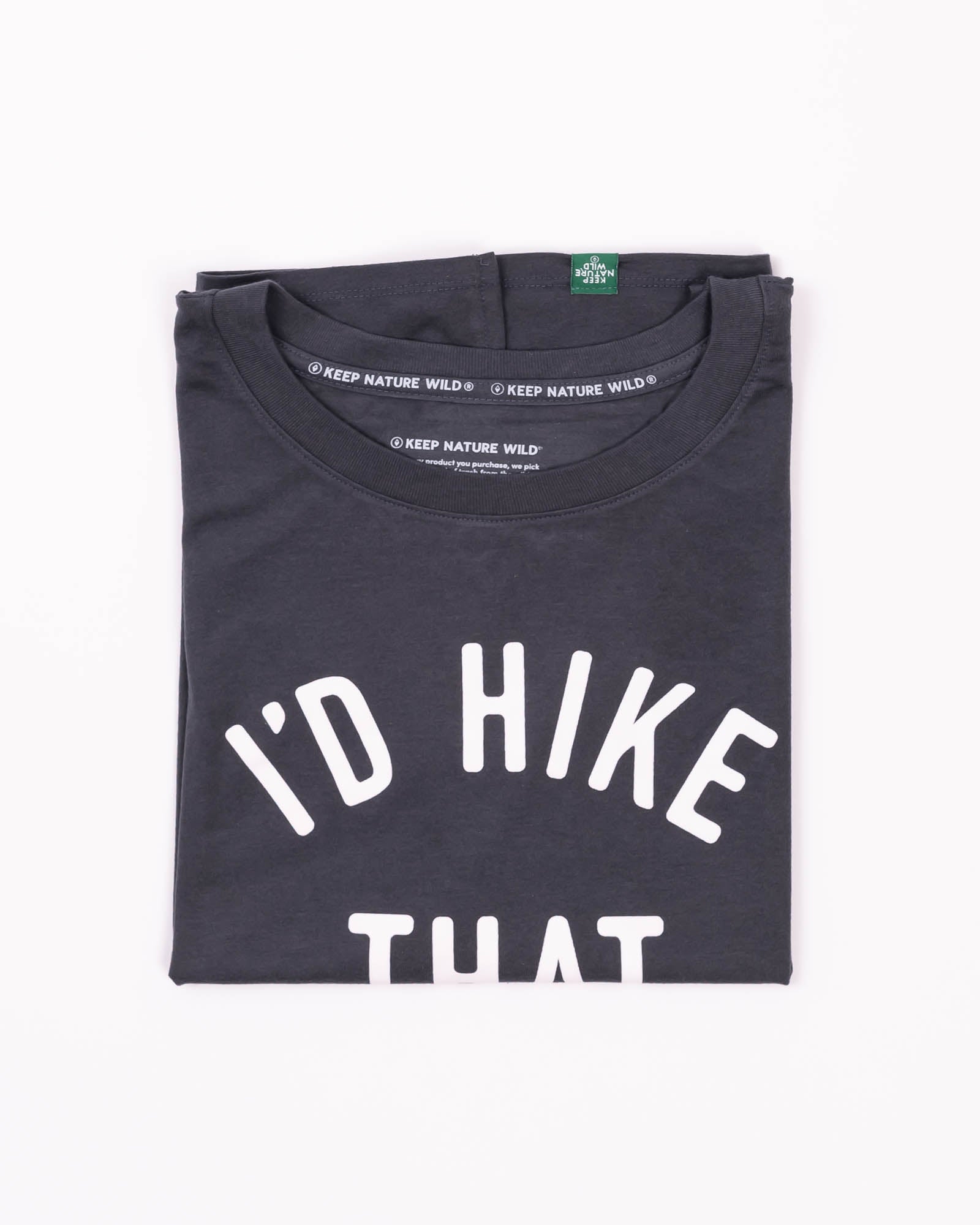 Keep Nature Wild Tank I'd Hike That Women's Muscle Tank | Coal