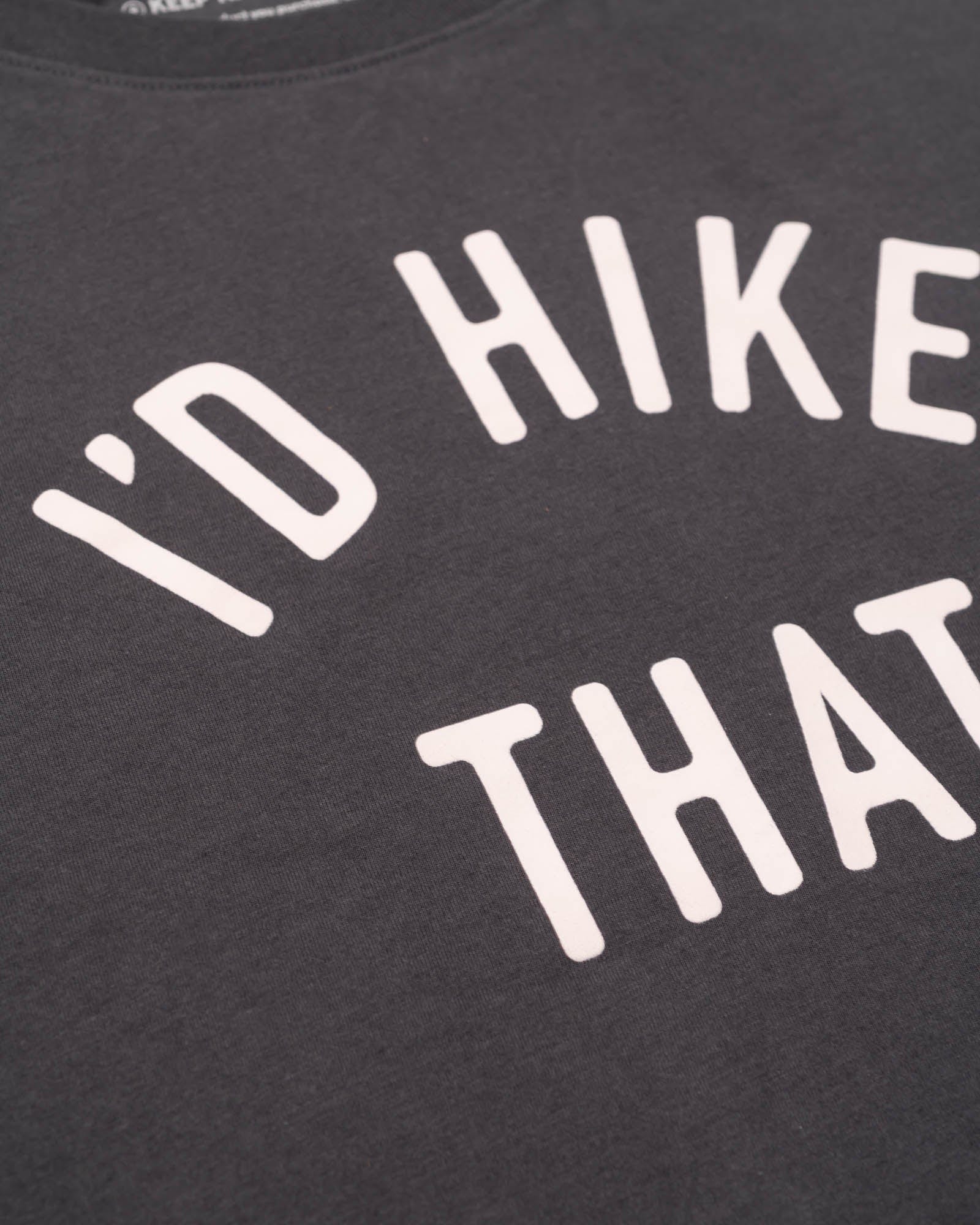 Keep Nature Wild Tank I'd Hike That Women's Muscle Tank | Coal