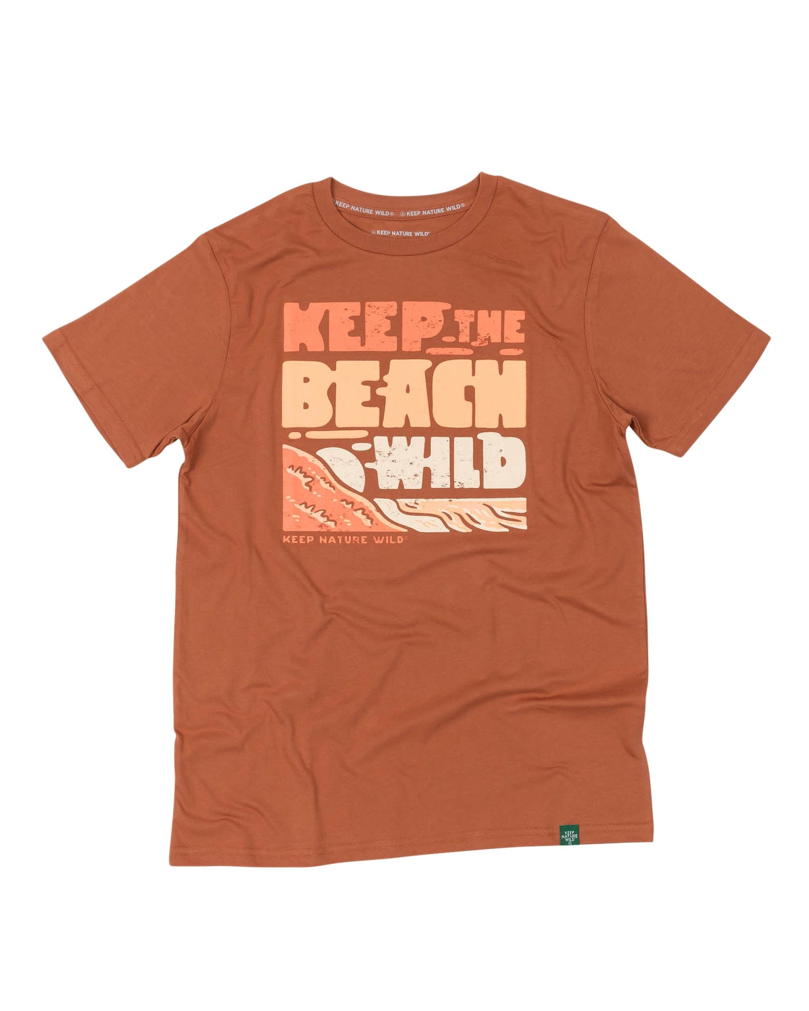 Keep Nature Wild Tee Keep Beaches Wild Unisex Tee | Redwood