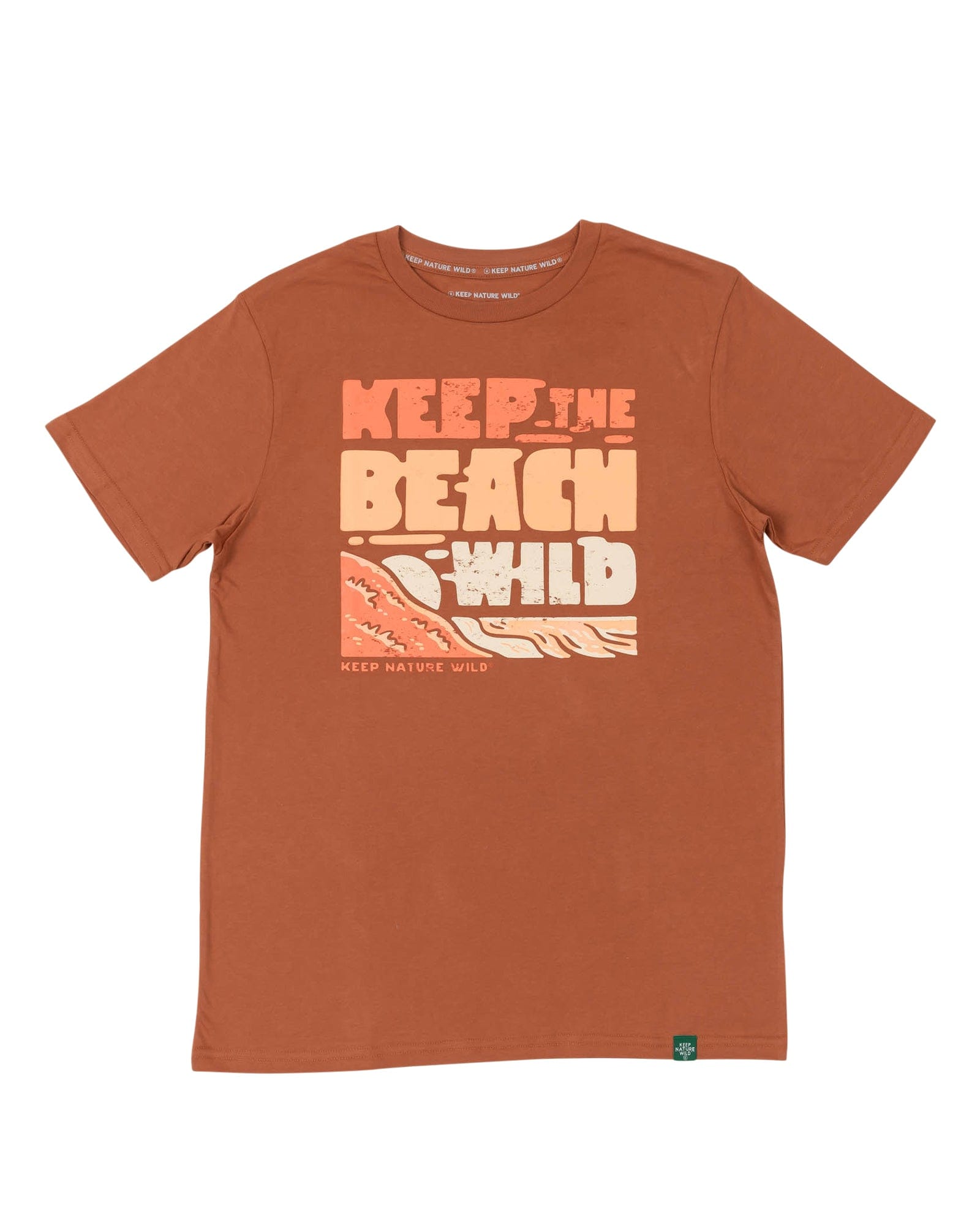 Keep Nature Wild Tee Keep Beaches Wild Unisex Tee | Redwood