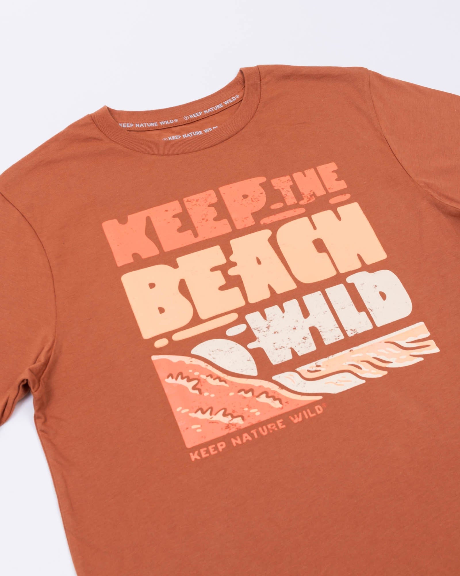 Keep Nature Wild Tee Keep Beaches Wild Unisex Tee | Redwood