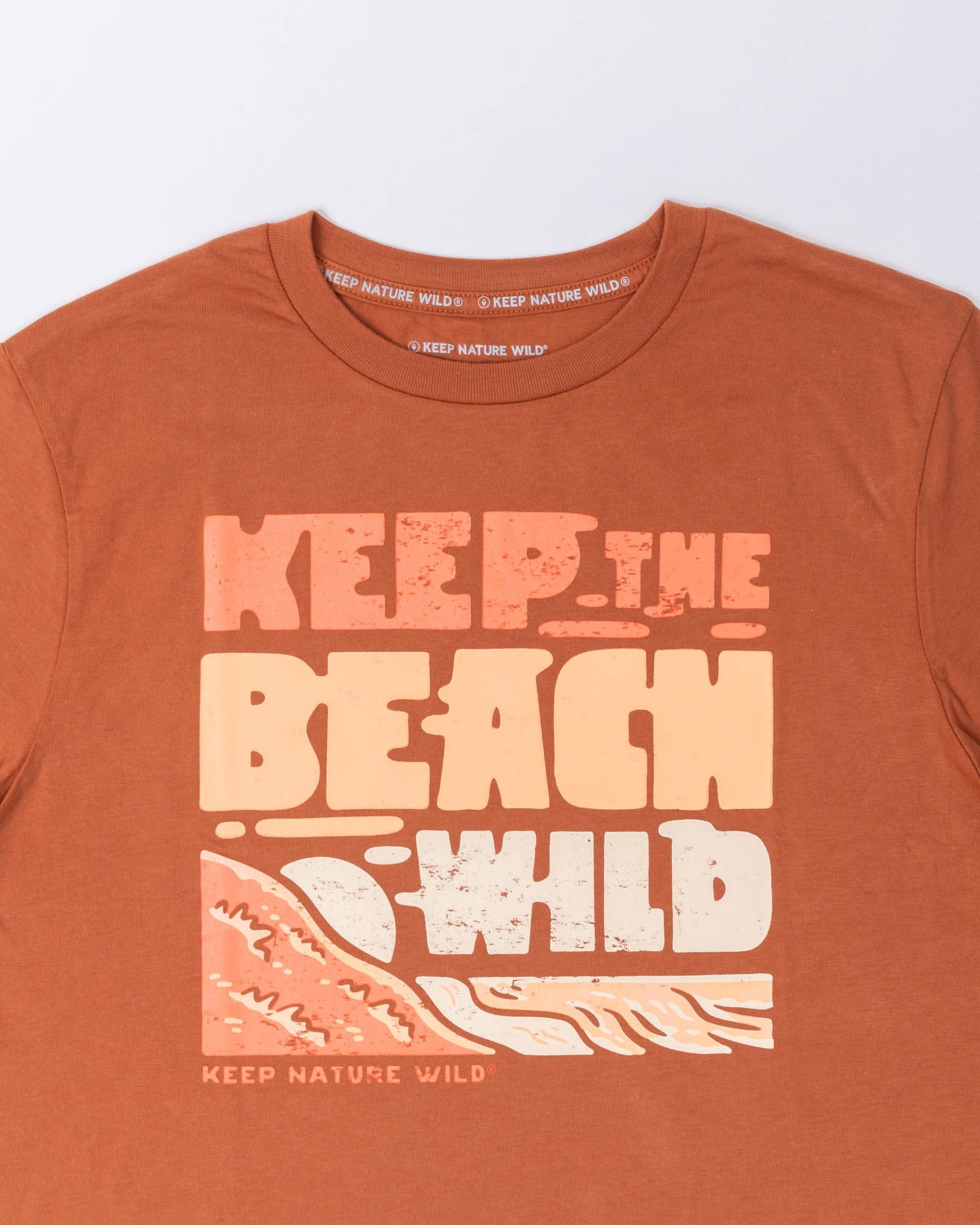 Keep Nature Wild Tee Keep Beaches Wild Unisex Tee | Redwood