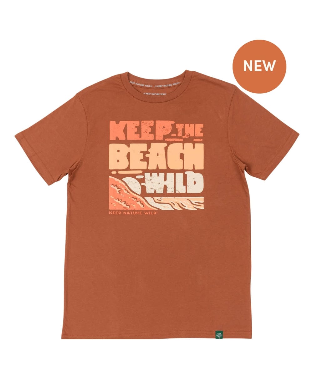 Keep Nature Wild Tee Keep Beaches Wild Unisex Tee | Redwood