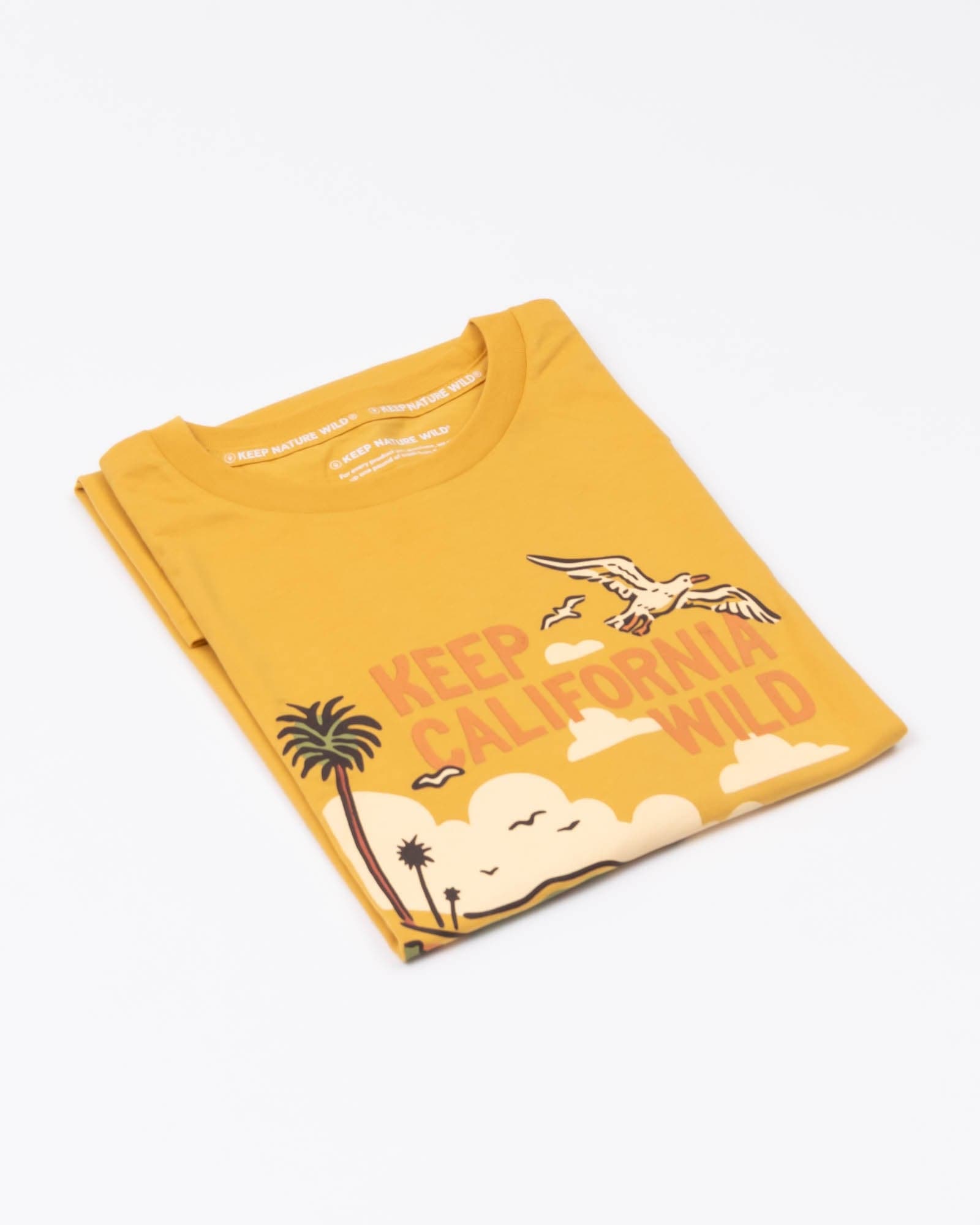 Keep Nature Wild Tee Keep California Wild Unisex Tee | Mustard