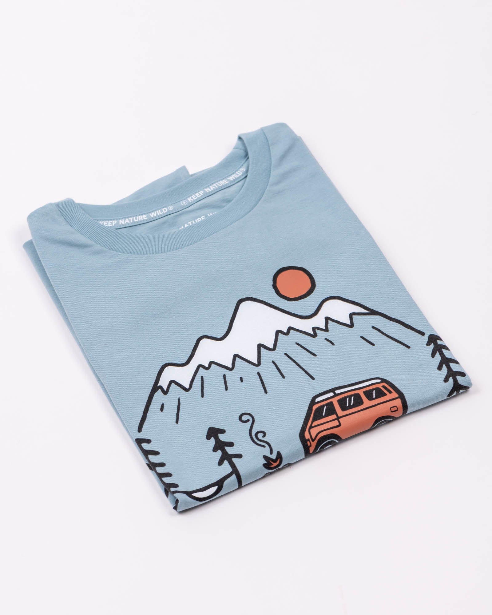 Keep Nature Wild Tee Keep it Simple Unisex Tee | Morning Mist