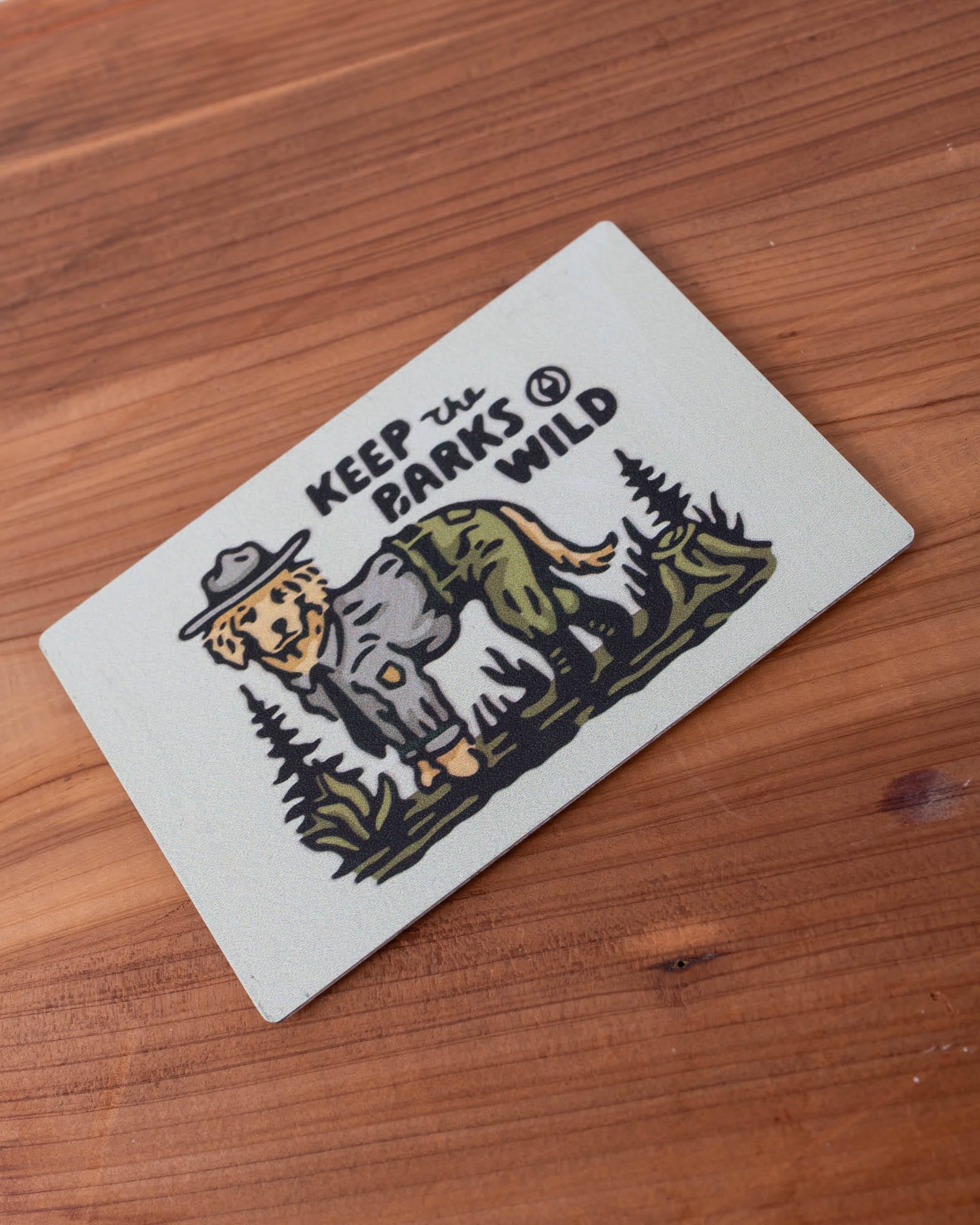 Keep Nature Wild Magnet Keep The Barks Wild | Metal Magnet