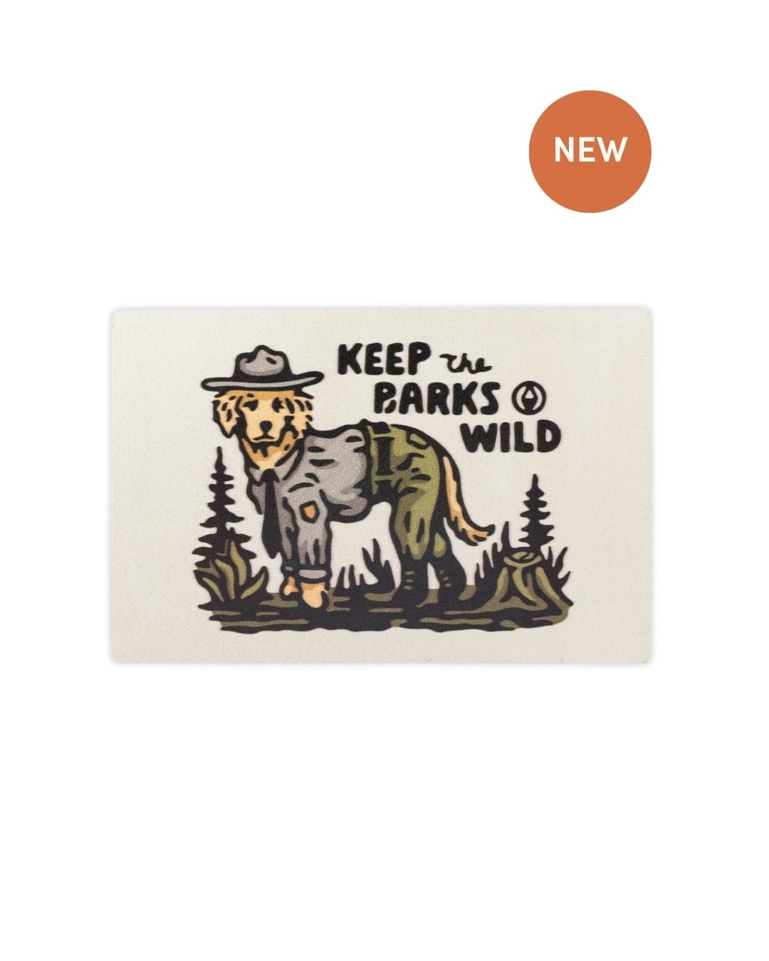Keep Nature Wild Magnet Keep The Barks Wild | Metal Magnet