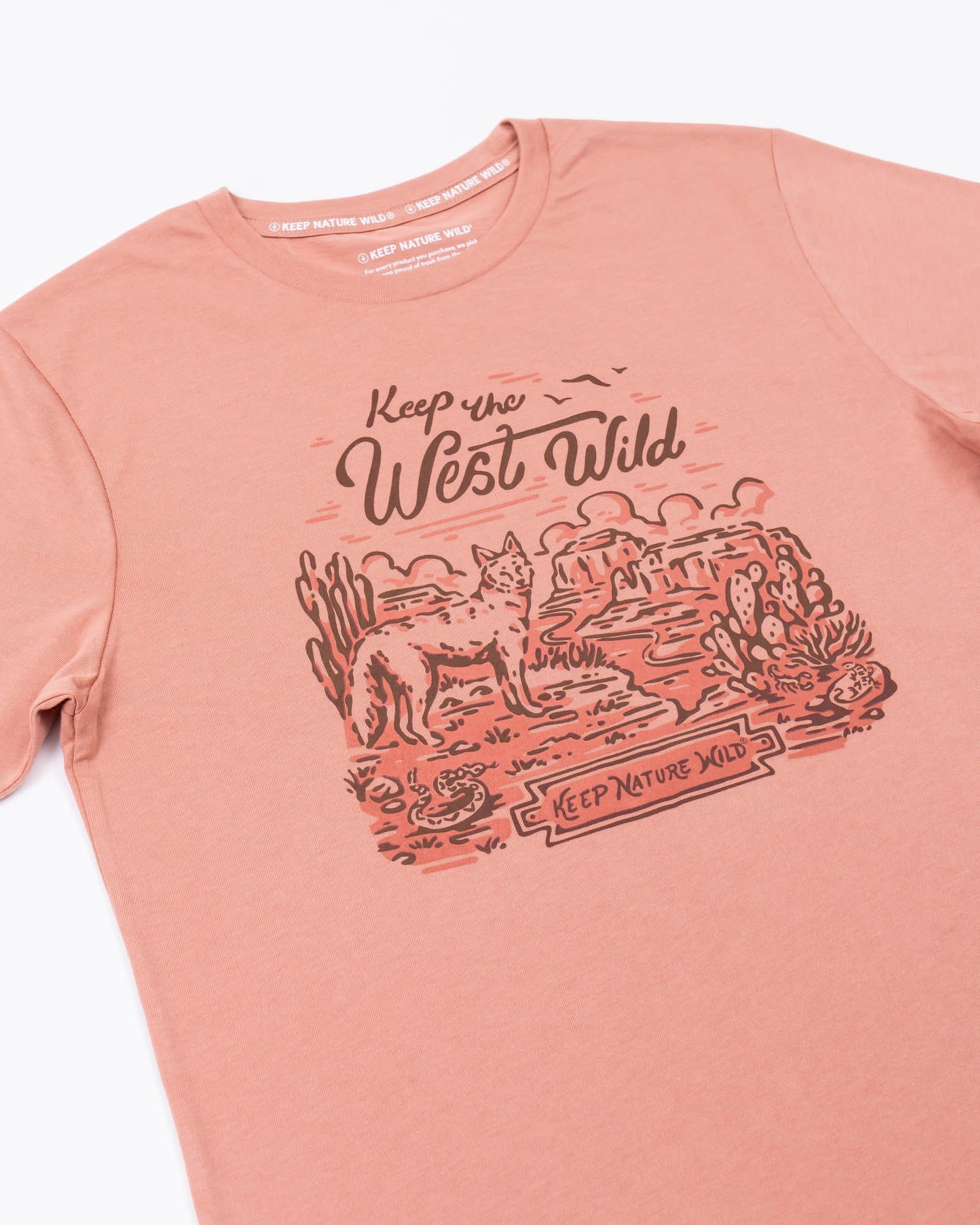 Keep Nature Wild Tee Keep The West Wild Unisex Tee | Canyon Rose