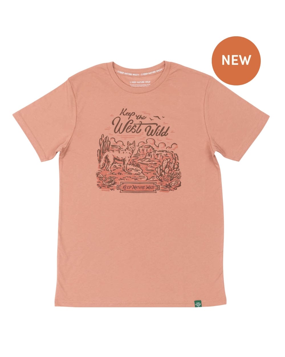 Keep Nature Wild Tee Keep The West Wild Unisex Tee | Canyon Rose