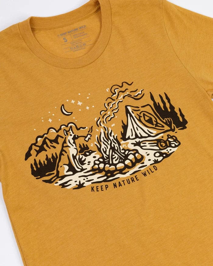 Keep Nature Wild KNW Dog Tee Bundle | Campfire Dog + Happy Tails on Trails