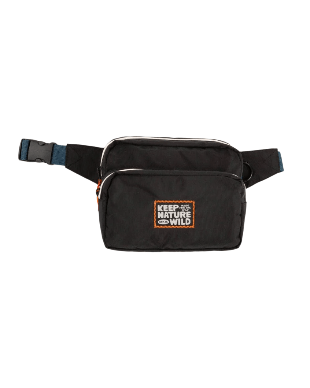 KNW Fanny Pack Black/Atlantic | Keep Nature Wild