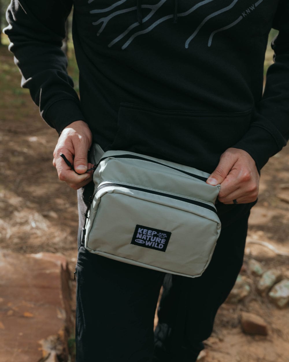 Keep Nature Wild Fanny Pack KNW Fanny Pack | Stone