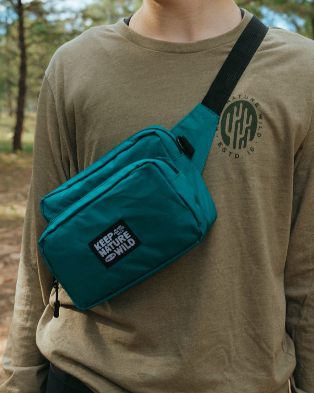 Keep Nature Wild Fanny Pack KNW Fanny Pack | Teal