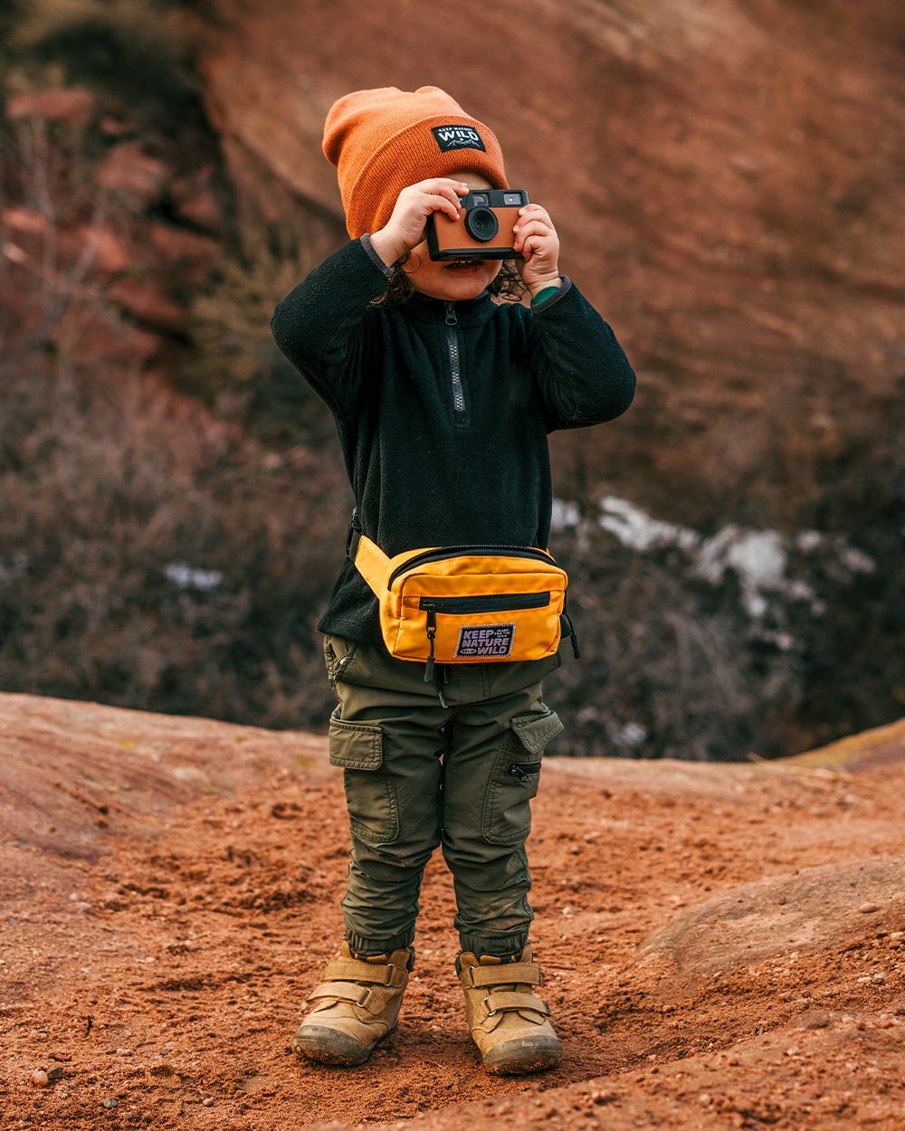 Keep Nature Wild Fanny Pack KNW Kids Fanny Pack | Marigold