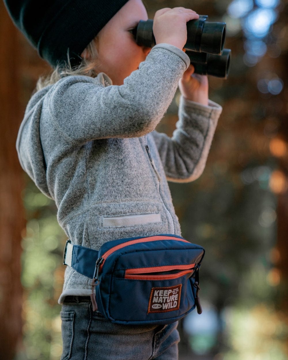 Keep Nature Wild Fanny Pack KNW Kids Fanny Pack | Teal/Lavender