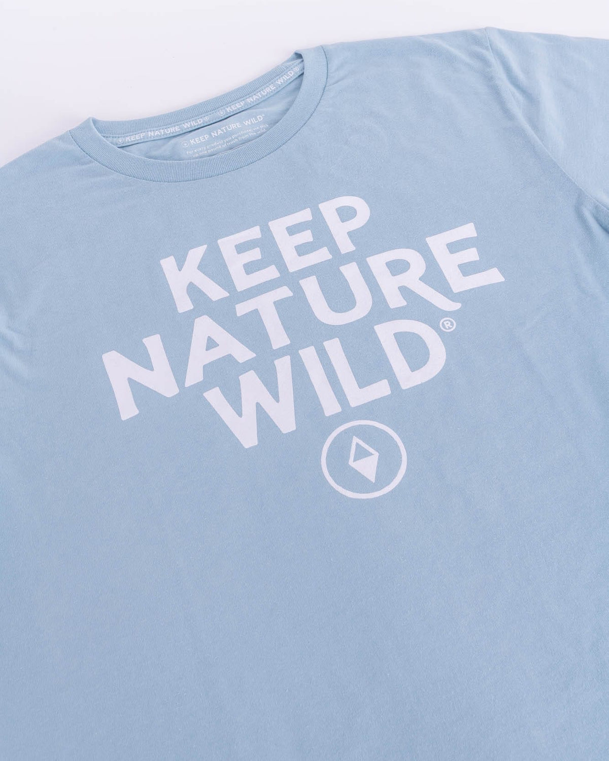 Keep Nature Wild Tee KNW Logo Unisex Tee | Morning Mist