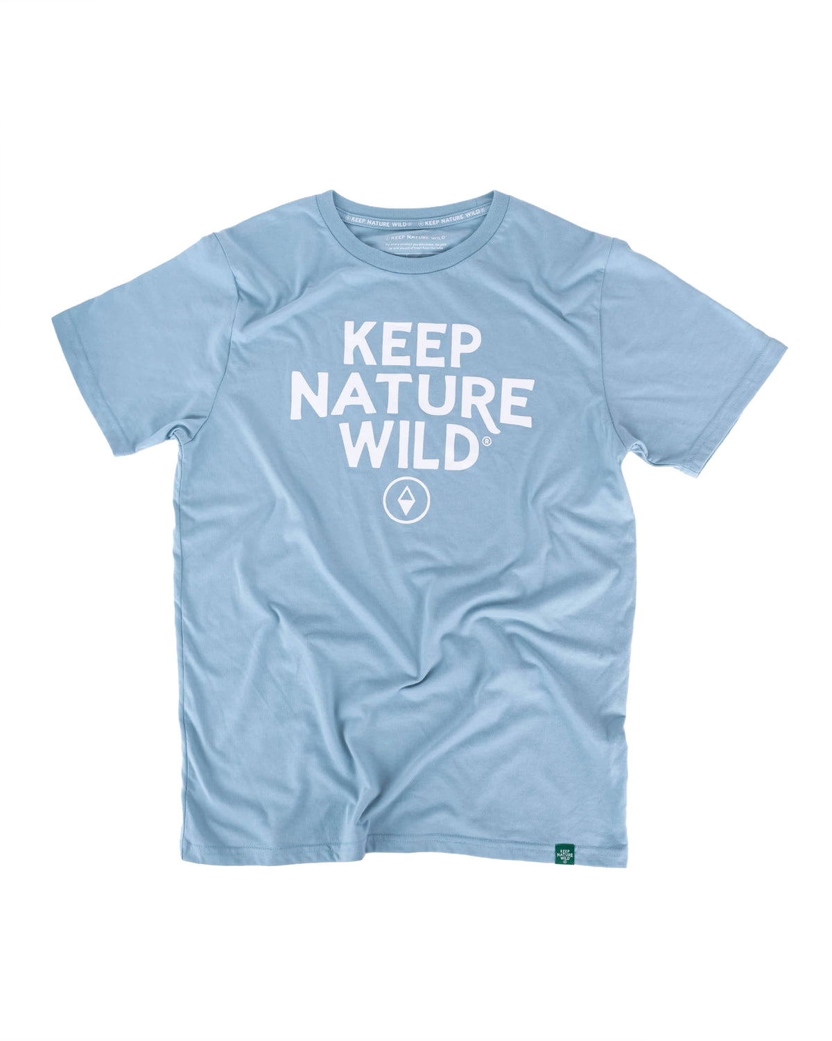 Keep Nature Wild Tee KNW Logo Unisex Tee | Morning Mist