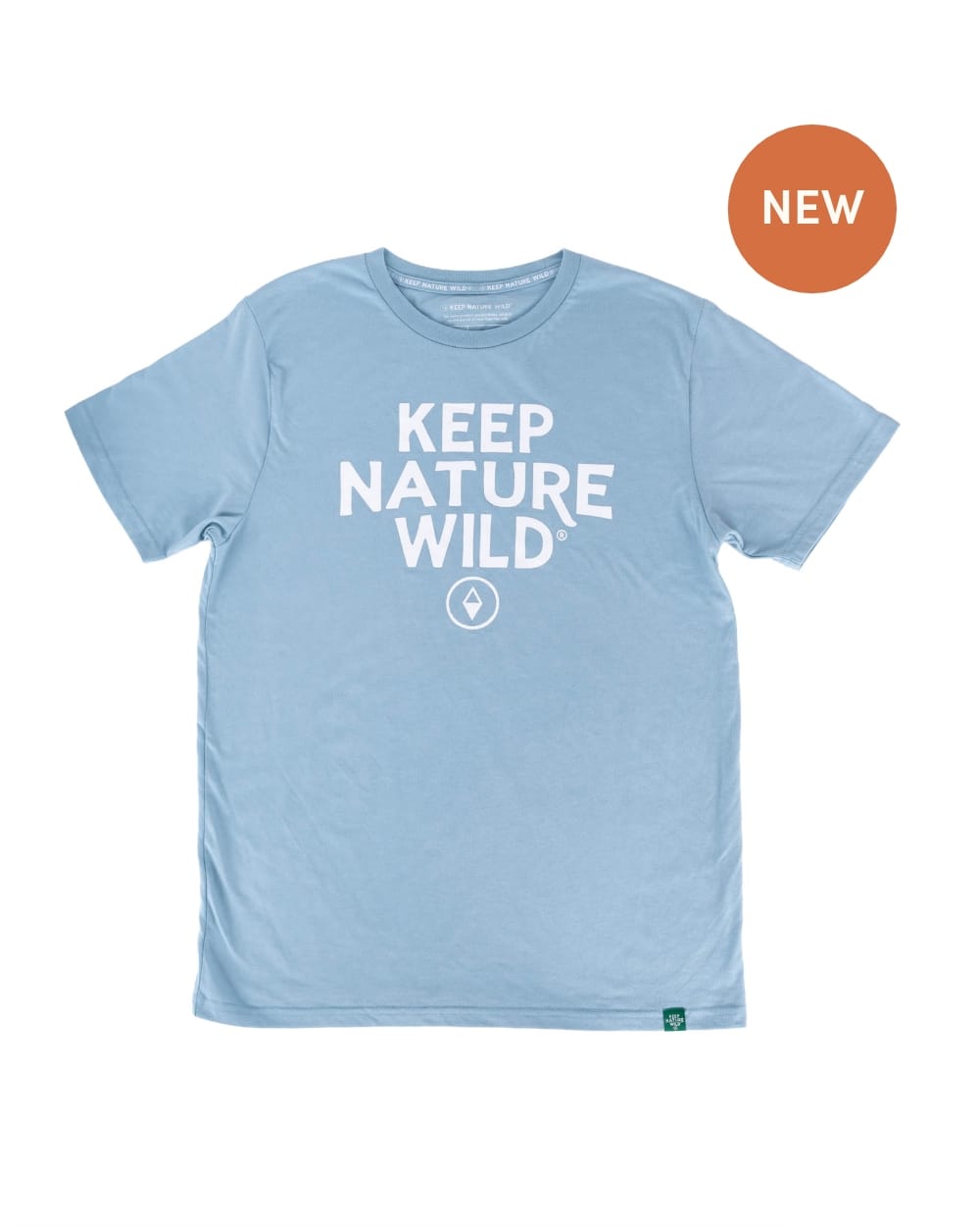 Keep Nature Wild Tee KNW Logo Unisex Tee | Morning Mist