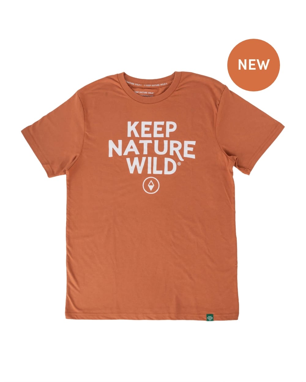 Keep Nature Wild Tee KNW Logo | Unisex Tee | Redwood