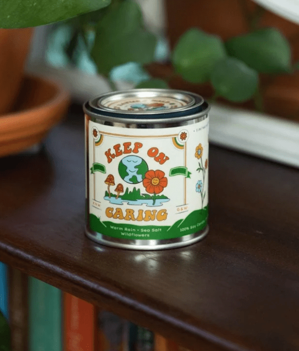 Keep Nature Wild Home 8 oz Limited Edition: Keep On Caring | 8 oz Soy Candle