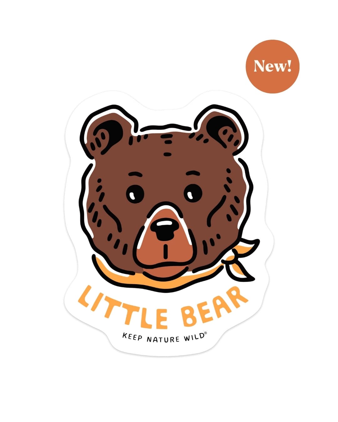 Keep Nature Wild Sticker Little Bear | Sticker