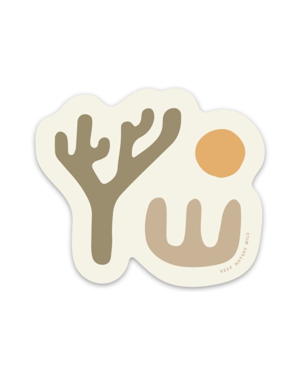 Keep Nature Wild Sticker Lone Yucca | Sticker