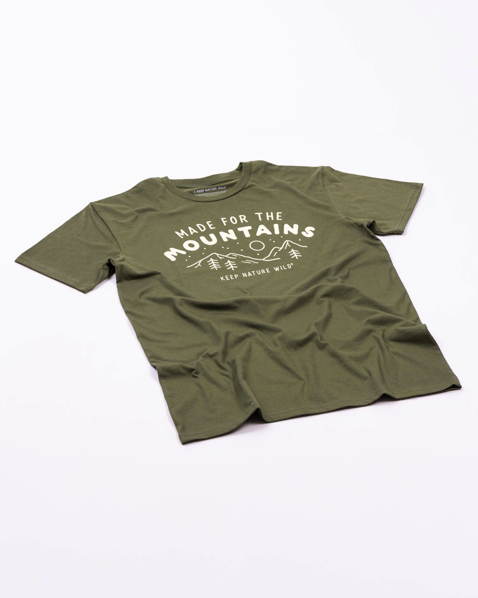 Keep Nature Wild Tee Made for the Mountains Unisex Tee | Olive