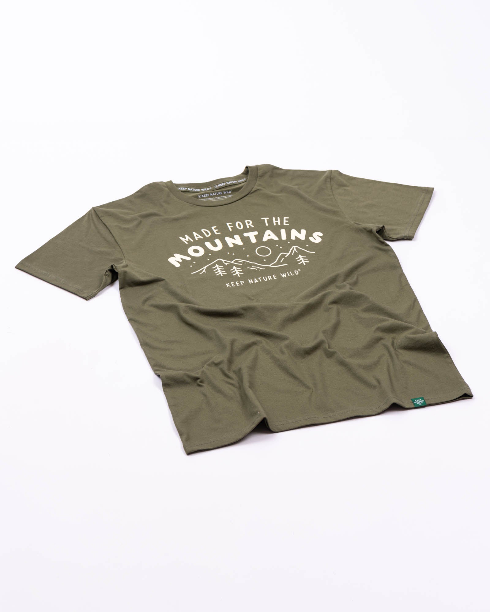 Keep Nature Wild Tee Made for the Mountains Unisex Tee | Olive
