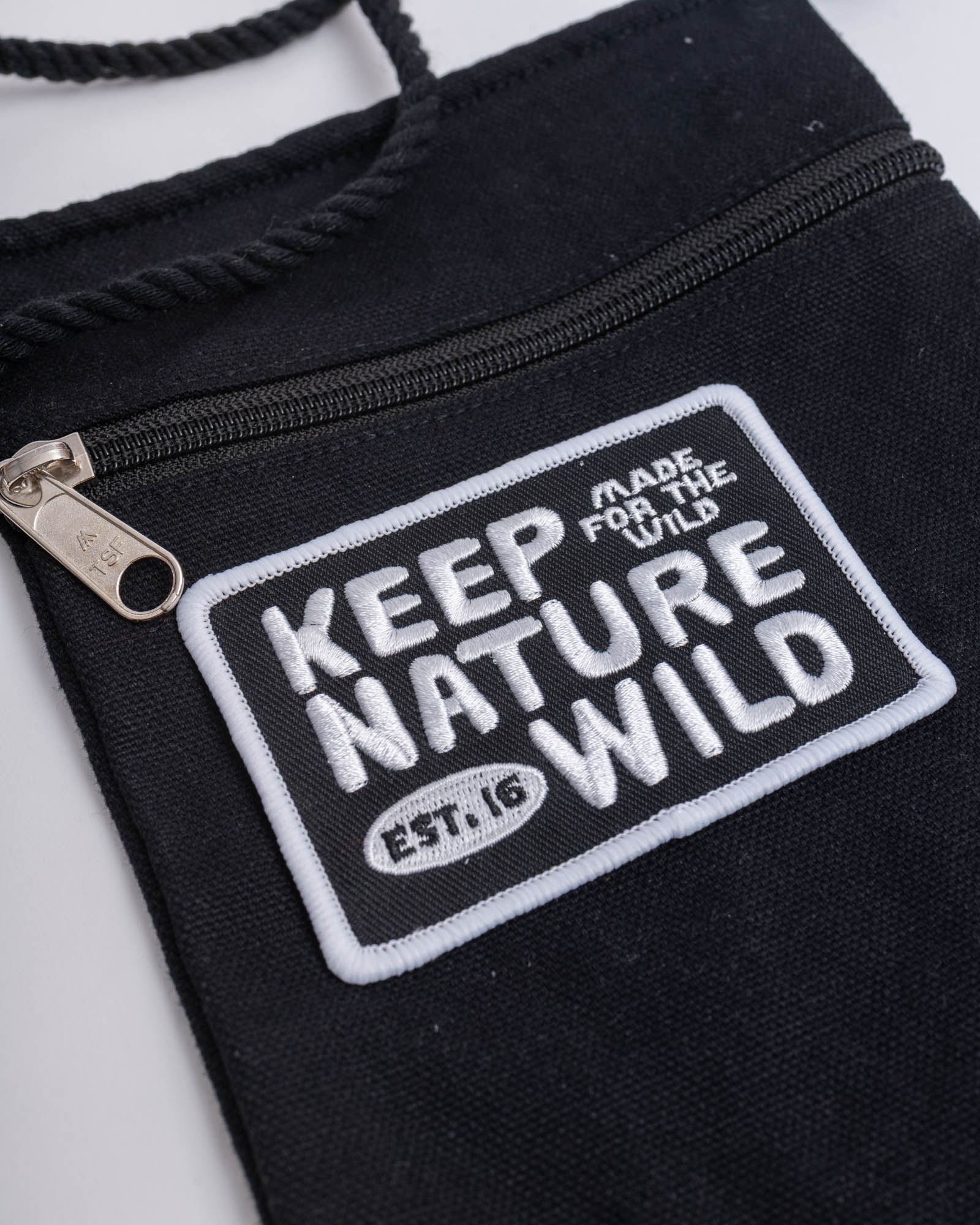 Keep Nature Wild Patch Made For the Wild Logo | Embroidered Patch