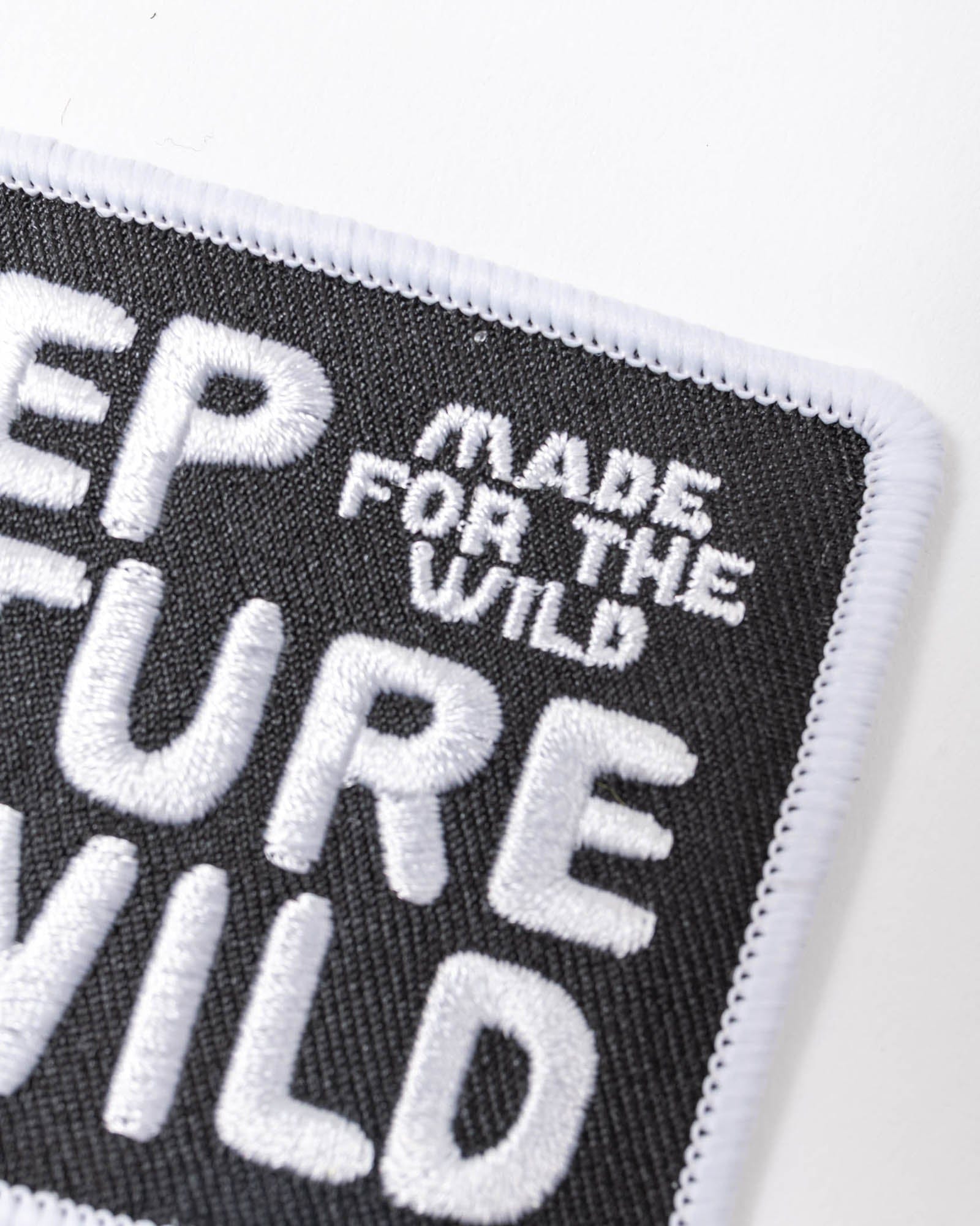 Keep Nature Wild Patch Made For the Wild Logo | Patch