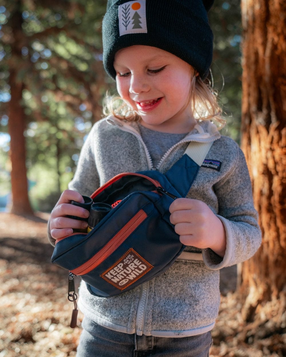 Keep Nature Wild Bundle Match Your Mini Fanny Pack Bundle | Navy/Clay
