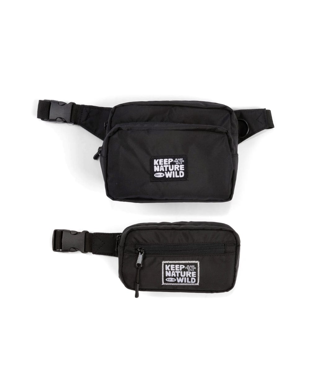 Keep Nature Wild Fanny Pack Match Your Mini KNW Fanny Pack Bundle | Black