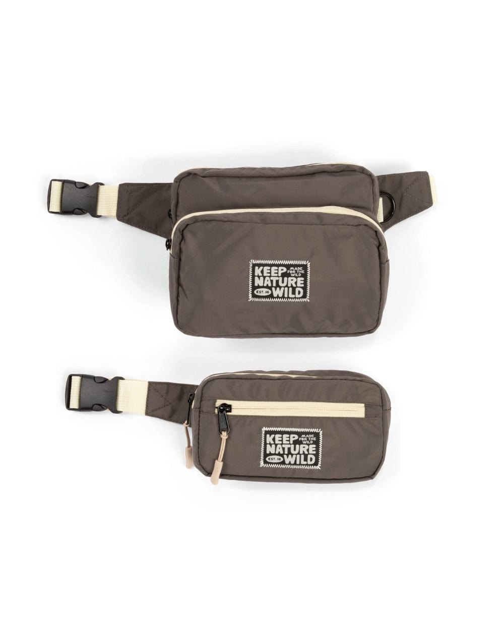 Keep Nature Wild Fanny Pack Match Your Mini KNW Fanny Pack Bundle | Coal/Cream