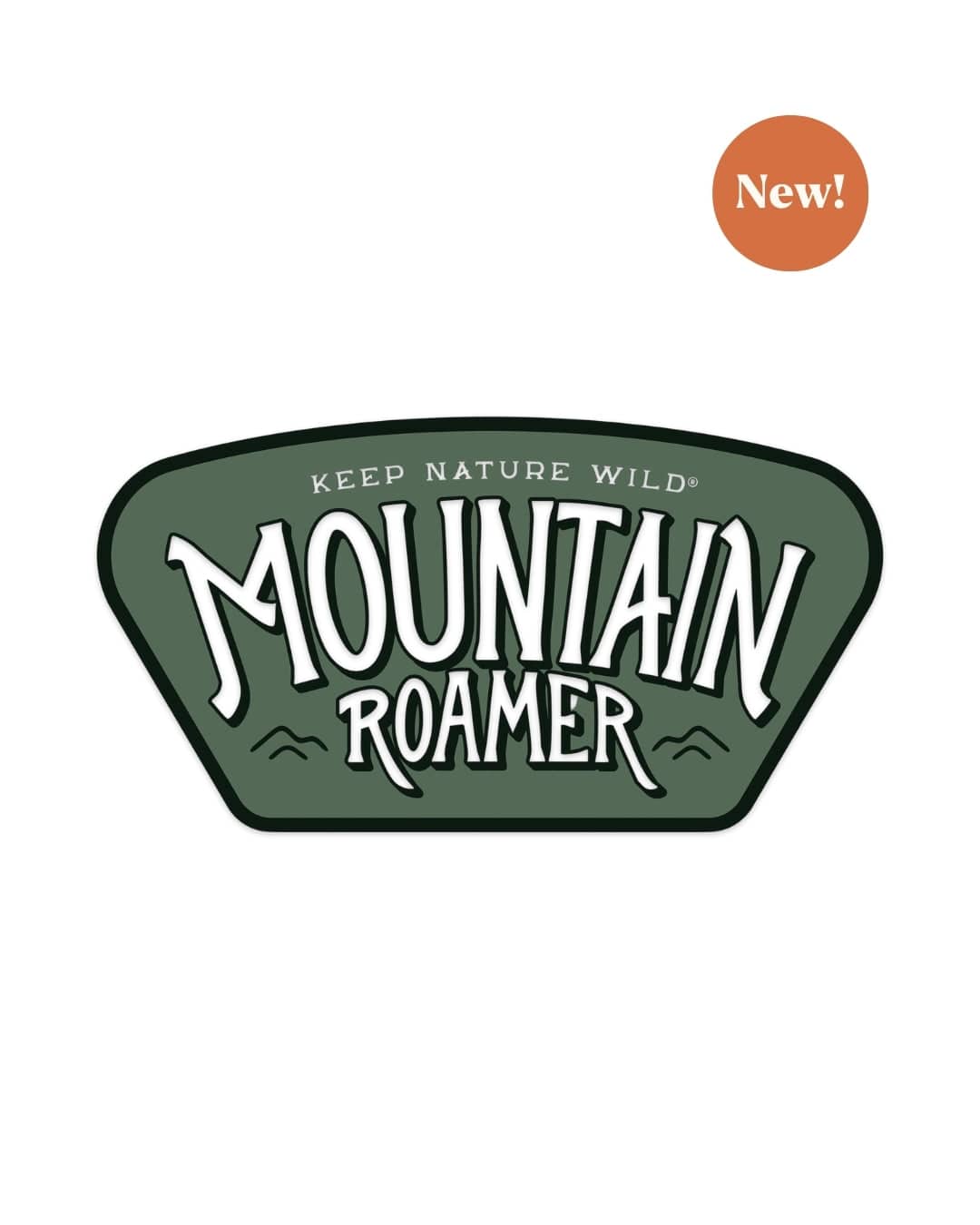 Keep Nature Wild Sticker Mountain Roamer | Sticker