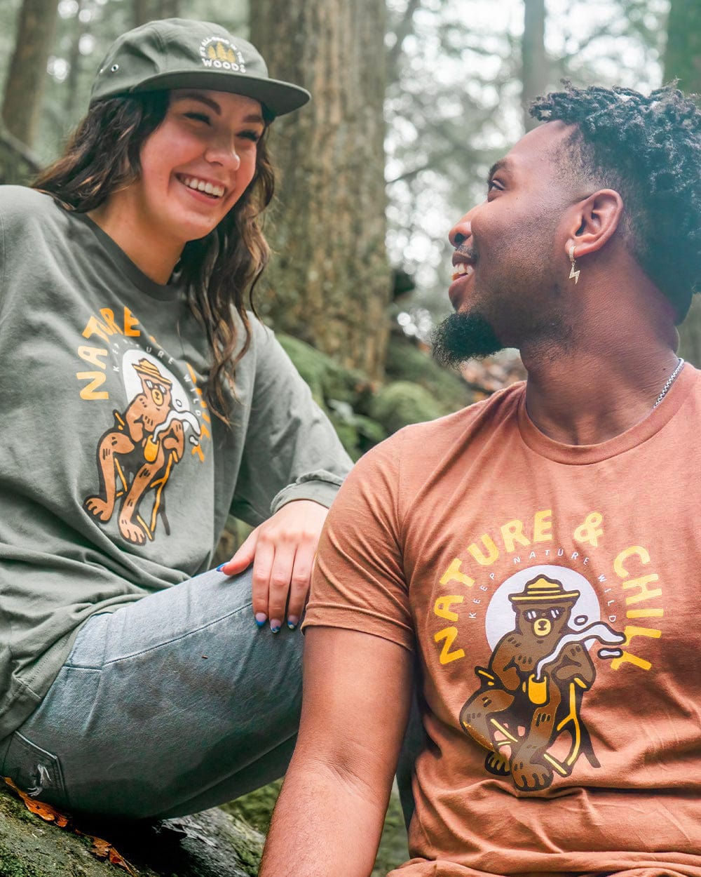 Keep Nature Wild Tee Nature and Chill Unisex Tee | Redwood