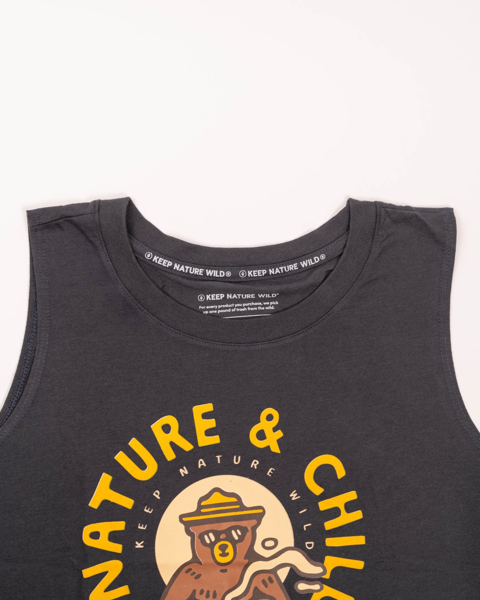 Keep Nature Wild Tank Nature & Chill Women's Muscle Tank | Coal