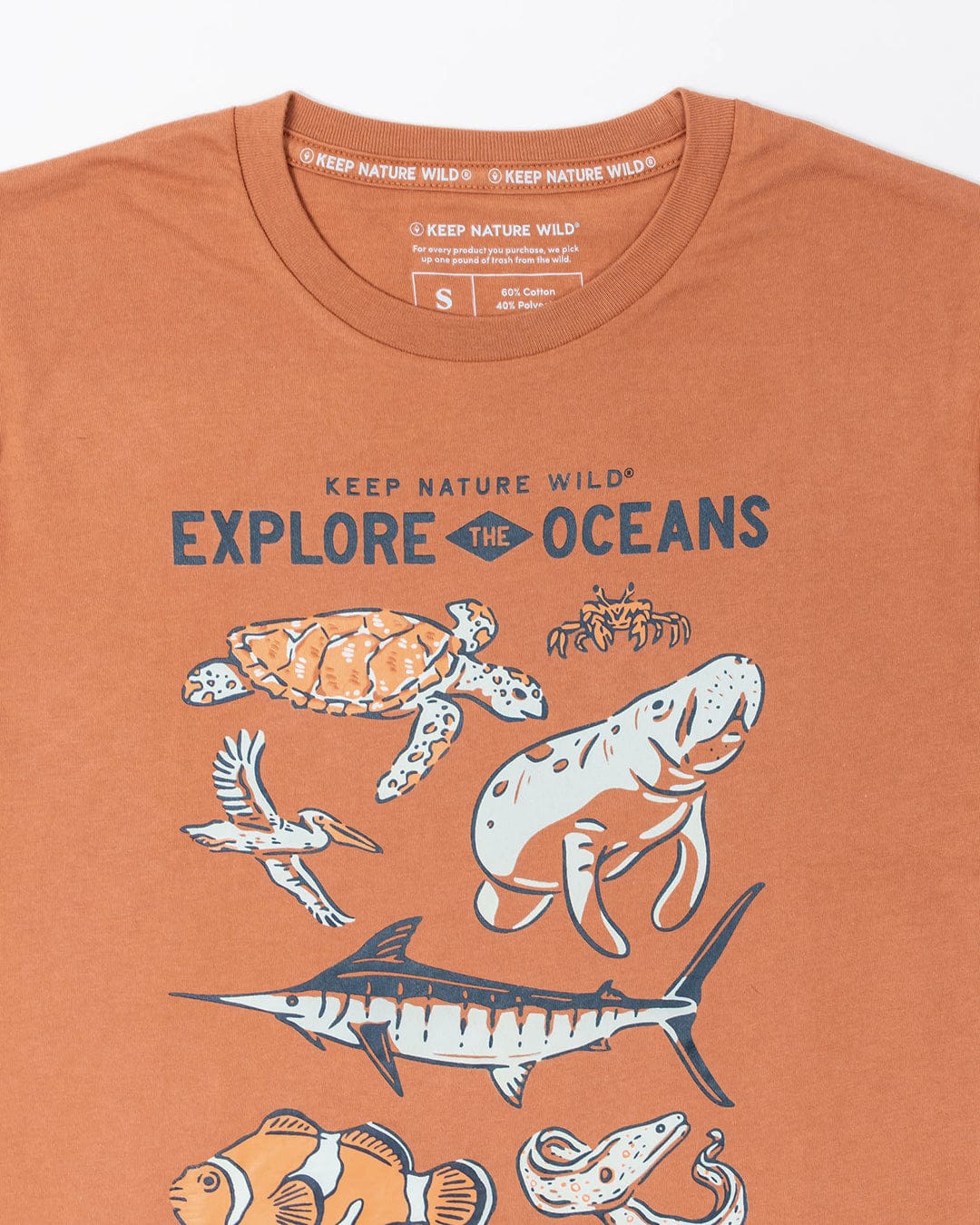 Keep Nature Wild Long Sleeve Nature Study Florida Unisex Long Sleeve Shirt | Redwood