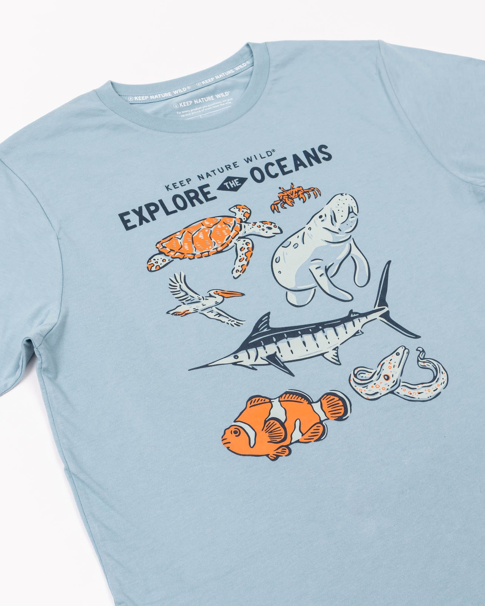 Keep Nature Wild Tee Nature Study Florida Unisex Tee | Morning Mist