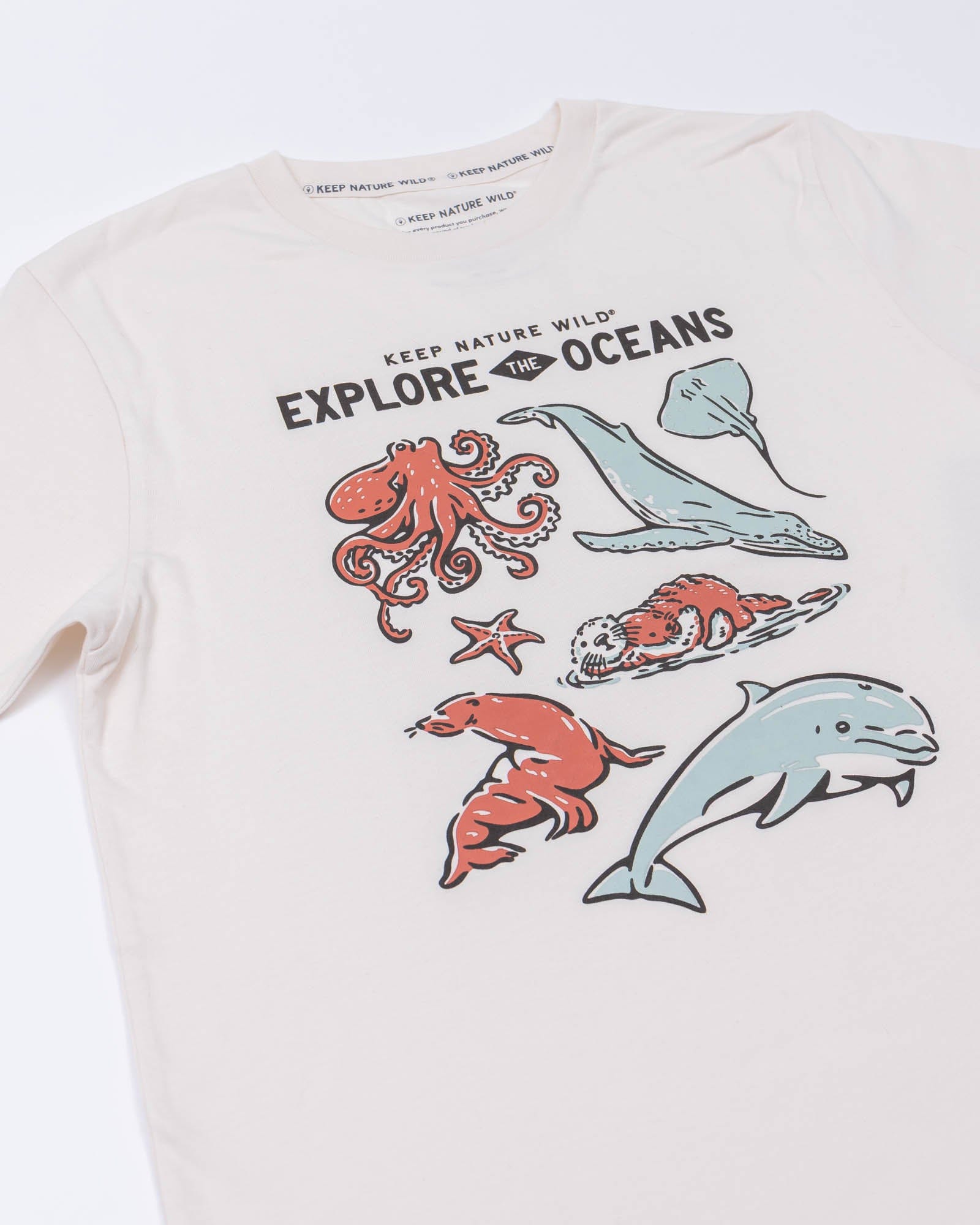 Keep Nature Wild Tee Nature Study West Coast Unisex Tee | Natural