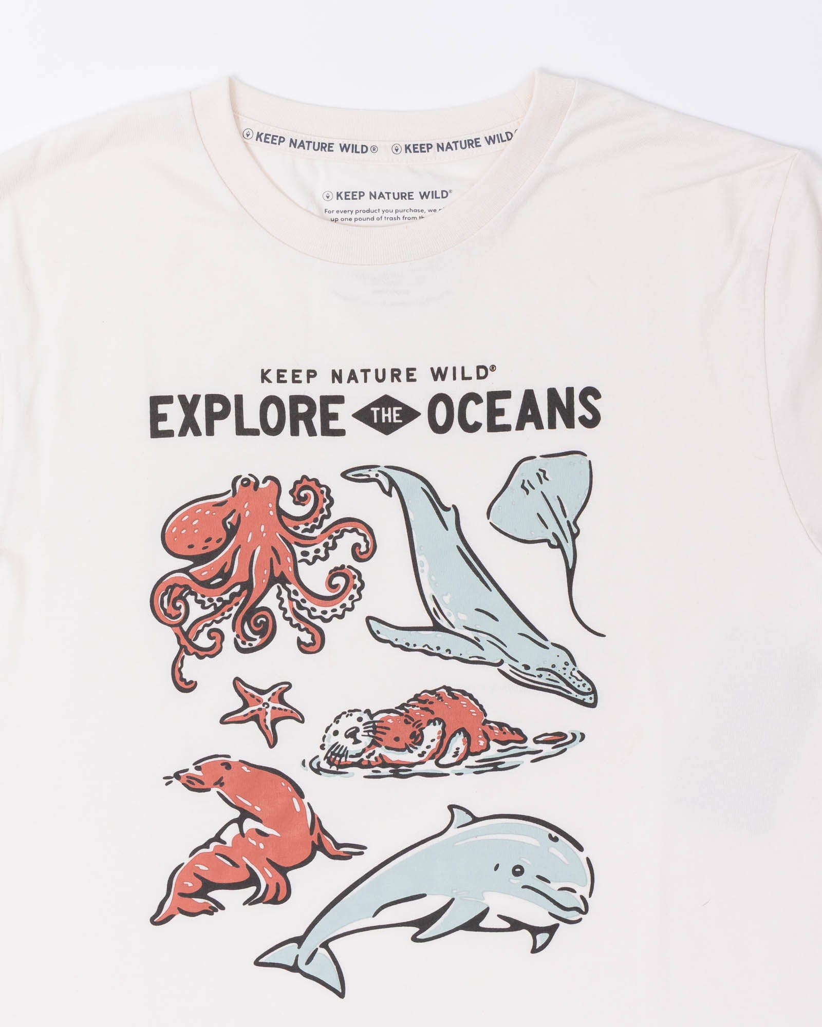 Keep Nature Wild Tee Nature Study West Coast Unisex Tee | Natural