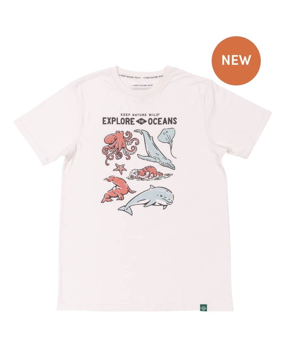 Keep Nature Wild Tee Nature Study West Coast Unisex Tee | Natural