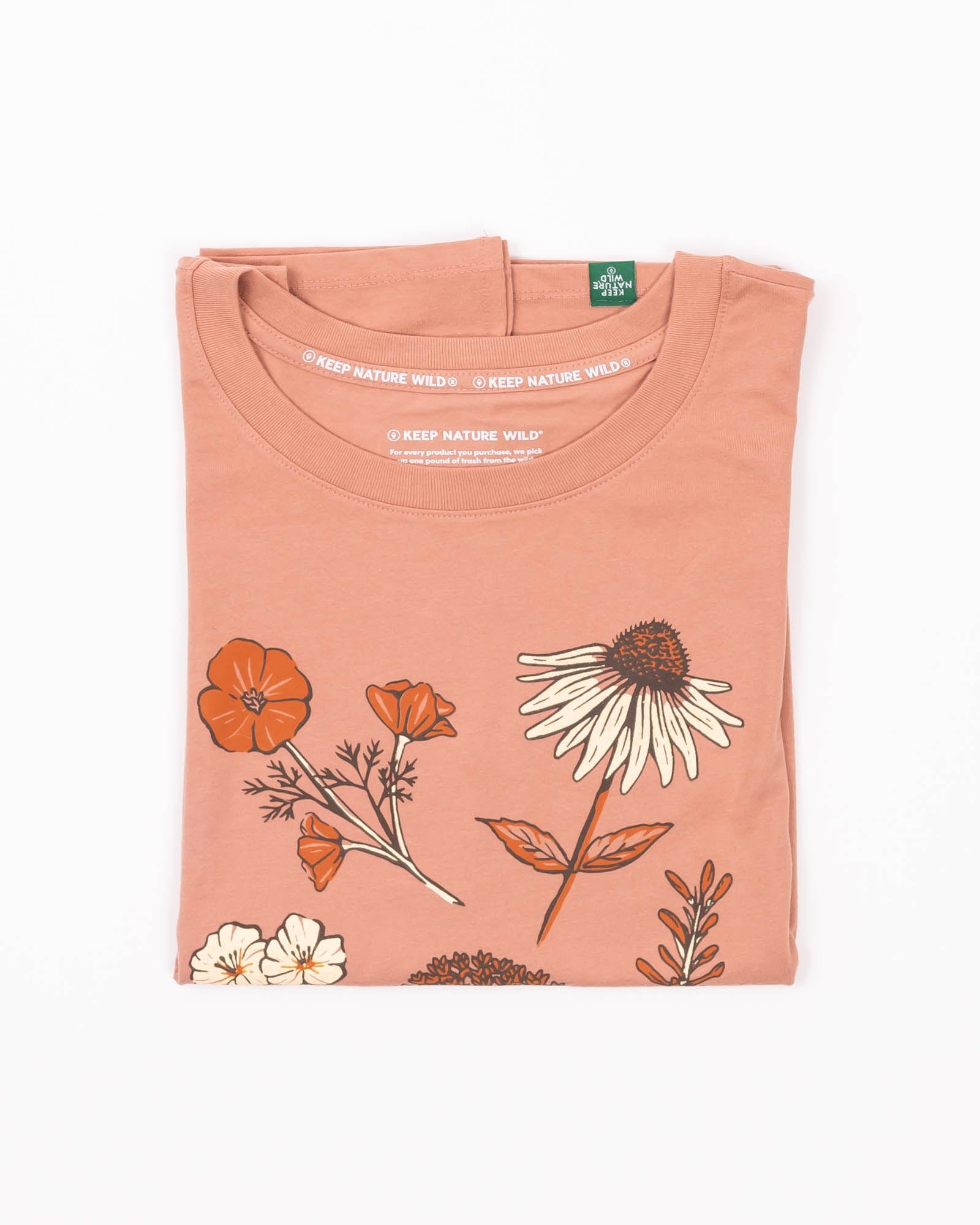 Keep Nature Wild Tank Nature Study Wildflowers Women's Muscle Tank | Canyon Rose