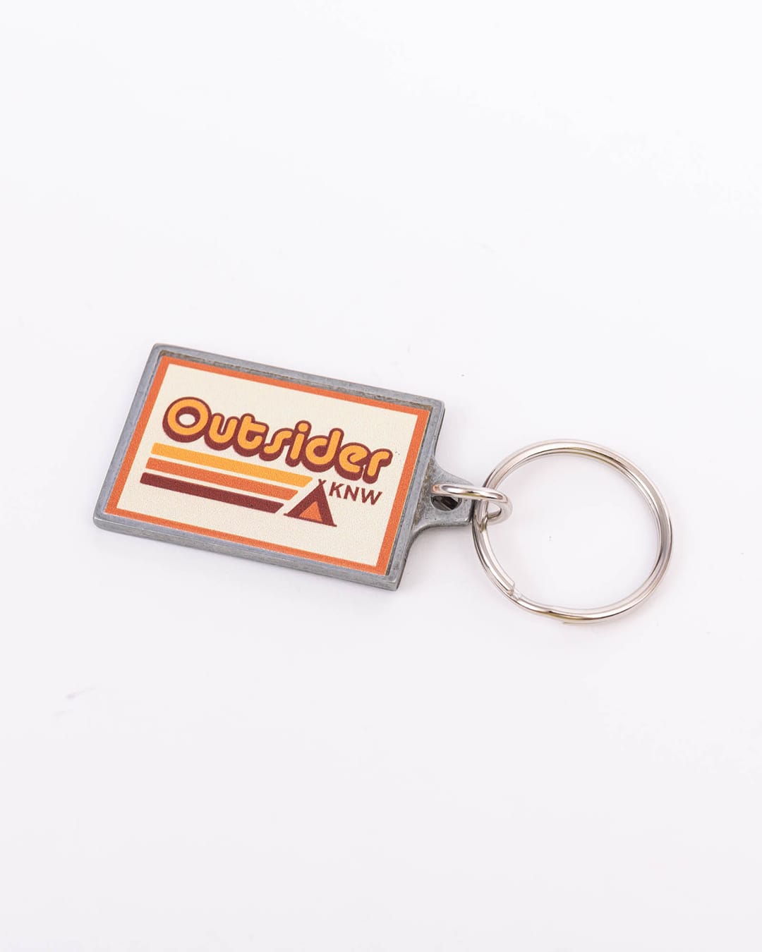 Keep Nature Wild Key Ring Outsider | Pewter Key Ring