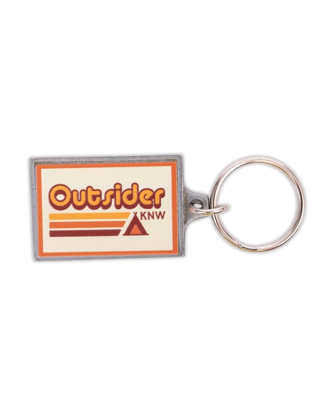 Keep Nature Wild Key Ring Outsider | Pewter Key Ring