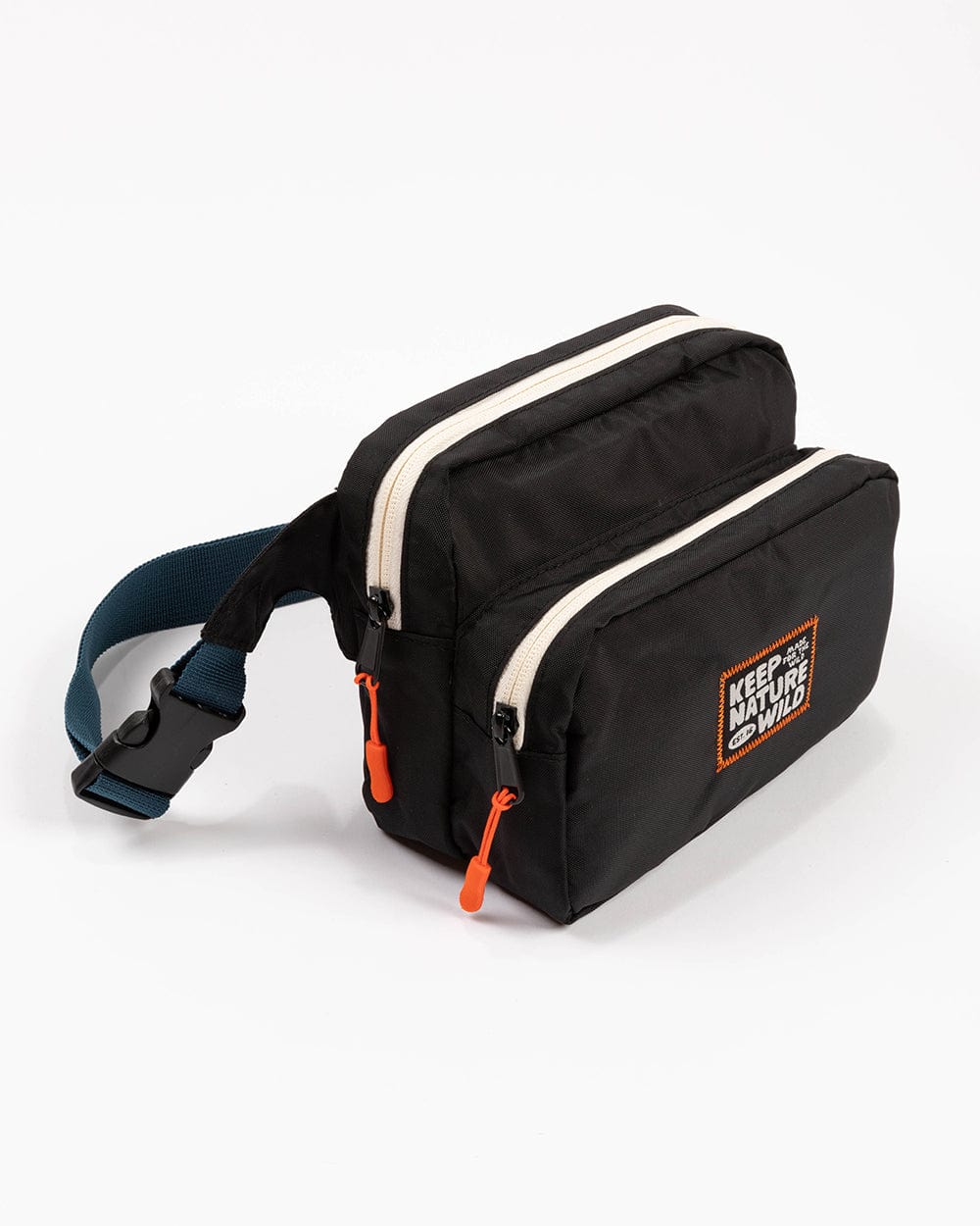 Keep Nature Wild PREORDER: KNW Fanny Pack | Black/Atlantic