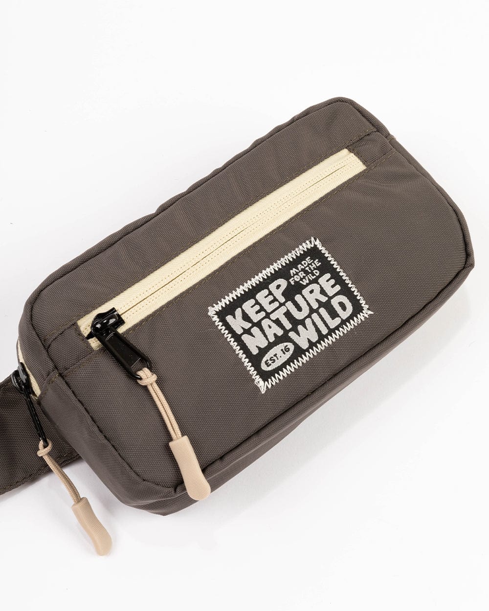 Keep Nature Wild PREORDER: KNW Fanny Pack Mini | Coal/Cream